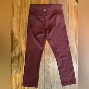 lululemon wunder train 23” - Size 6